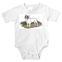Onesie with bulldog, dog, french, canine