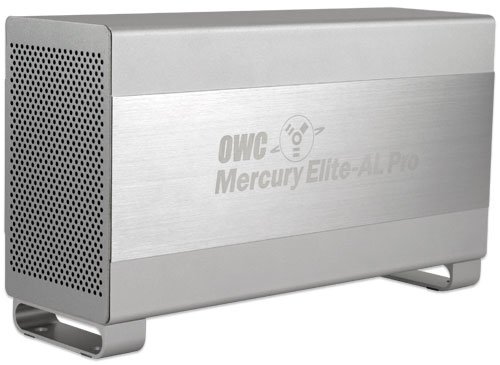 3.0TB OWC Mercury Elite-AL PRO QUAD eSATA/FW800/400+USB2 Performance Dual Drive RAID 7200RPM