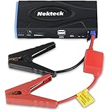 Nekteck Multifunction Car Jump Starter Portable Power Bank External Battery Charger 600A Peak with 16800mAh - Emergency Auto Jump Starter for Truck Van SUV Laptop Smartphone USB Device and More