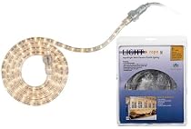 American Lighting 018-0002 6-Foot Premium Grade Rope Light Kit with Mounting Clips, Clear