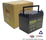 34 Ah (U1) 24 Volt AGM Mobility Scooter Battery Pack