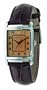 Emporio Armani Quartz, Beige Dial with Brown Leather Strap Band - Women's Watch AR0404