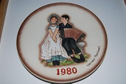 Norman Rockwell 1980 Lovers Collector Plate