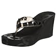 BCBGirls Women's Sid Wedge Thong