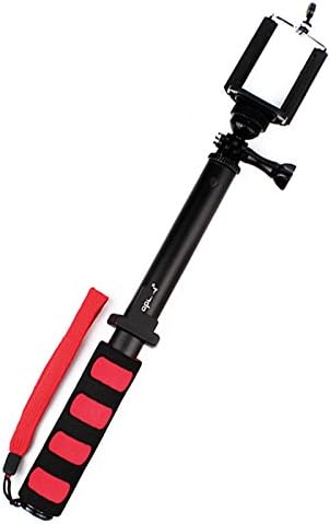 Black - Feitong Remote Pole Selfie Stick Extendable Telescopic Monopod With Wifi Remote Lock For Gopro 4 3+ 3 2