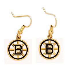 Boston Bruins Dangle Earrings