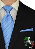 Berioni Hand Made in Italy 100% Woven Silk Mens Neck Tie + Pocket Square Jacquard Woven Tie and Hanky Set Blue Black AF2 (Blue Black AF2) 41zfwlVhdrL. SL160 Berioni Hand Made in Italy 100% Woven Silk Mens Neck Tie + Pocket Square Jacquard Woven Tie and Hanky Set Blue Black AF2 (Blue Black AF2)