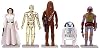 The Earth Star Wars Vintage Action Figure Stand Gray