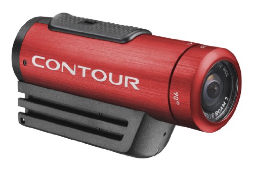  image of  ContourROAM2 Hands-free Waterproof HD Camcorder Red + FREE 32GB Ultra High Speed (Class 6) Memory Card Bundle