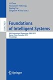 Foundations of intelligent systems : 20th international symposium, ISMIS 2012, Macau, China, December 4-7 2012 : proceedings