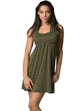 VaVa Dress - Babydoll in Olive Stripe