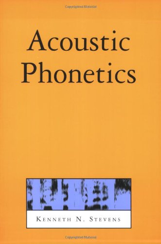 acoustic phonetics current studies in linguistics