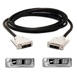 DELL - HP Dell 6ft 18Pin M-M DVI-I Black Cable New 089G1748CAA 405520-001 - 089G1748CAA