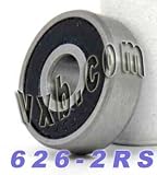 626-2RS Bearing 6x19x6 Sealed Miniature Ball Bearings