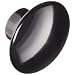 Davies Thermoset Push/Pull Knob, Smooth Rim, Threaded Hole, #10-32 Thread Size X 3/8" Thread Length, 1-1/2" Diameter (Pack of 5)