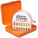 Micro Essential Lab DJ-903 Hydrion Insta-Chek pH Test Paper Dispenser, 0.0 - 13.0 pH, Double Roll