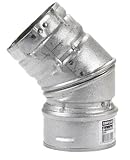 Simpson Duravent Cron Pipe Elbow, 45