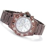 Invicta Men's Racing Sport Chronograph Brown Ionic Plated Watch