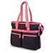 Mobile Edge Komen Eco-Friendly Tote, Black w ithPink Trim (Fits 16-Inch Laptops)