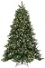 Artificial Snowy Coney Pre-lit Christmas Tree - 120cm - Green