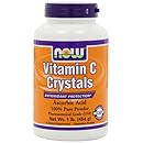 NOW Foods Vitamin C Crystals, Ascorbic Acid, 1 Pound