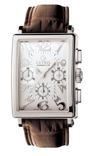Gevril Men's 5010 Avenue of Americas Automatic Chronograph Watch