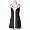Womens Balle de Match Sting-Ray Dress-Black (X-Small)