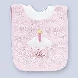 Personalized Baby Girl First Birthday Bib
