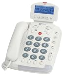 Review Geemarc CL-330 / Geemarc Clearsound CL330 Extra Volume Talking Caller ID Corded Telephone - White
