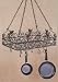 Metal Bird Hanging POT Rack Kitchen Decor Gourmet Pans
