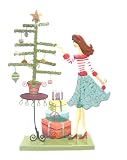 Hang on the Ornaments Earring Tree Jewelry Organizer