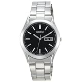 Seiko Mens SGF719 Dress Silver-Tone Watch