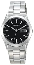 Seiko Men's Dress Silver-Tone Watch #SGF719