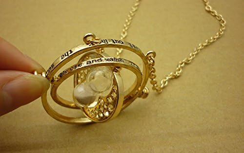 Alloy Time Turner (round) 18K Gold Plated Necklace M. by Preciastore