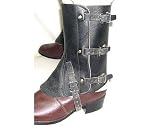European Swiss Motorcycle Vintage Leather Boot Gaiters