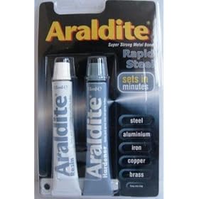 NEW ARALDITE RAPID STEEL ADHESIVE GLUE SUPER STRONG