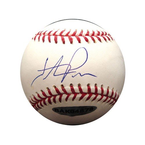 Hunter Pence Autographed/Hand Signed MLB Baseball (MLB Authenticated)