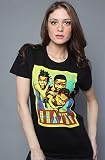 Obey The Haiti Awareness Tee in Black,T-shirts for Women