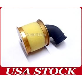 04104 Aluminum Capped Air Filter For HSP 1 10 Nitro Car radom color from Air Filters