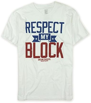 Dreamchasers Men's The Block Watch Tee Large White