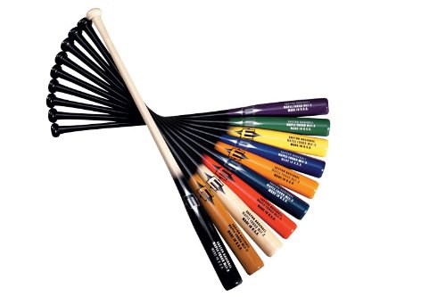 Easton MLF5 Maple Fungo Baseball Bat (37-Inch, Black/Clear)