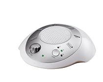 HoMedics SS-2000 Sound Spa Relaxation Sound Machine with 6 Nature Sounds, Silver