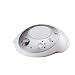 HoMedics SS-2000 Sound Spa Relaxation Sound Machine with 6 Nature Sounds, Silver