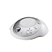 HoMedics SS-2000E Sound Spa Nature Sounds Machine with 6 Nature Sounds, Silver
