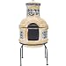 Clay Chiminea Barbecue 67030