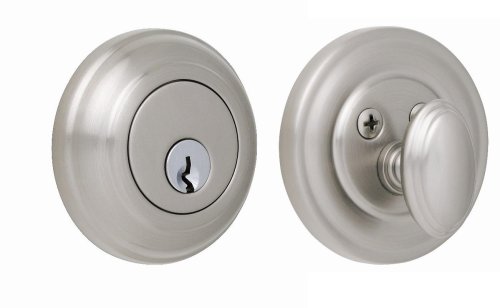 Sapphire DB10-1-US15 Single Cylinder Deadbolt, Satin Nickel