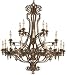 LAMPS BEAUTIFUL Classic Traditional Lighting, Aurora Twenty Light Chandelier by Savoy House--Excellent customer service--see our feedback.