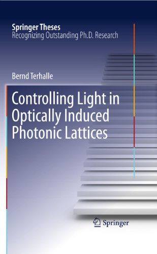 Controlling Light in Optically Induced Photonic Lattices (Springer Theses)