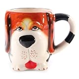 Ceramic Dogs Head Mug