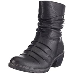 Rieker 90780-00 Bernadette, Damen Stiefel, Schwarz (schwarz 00), EU 39